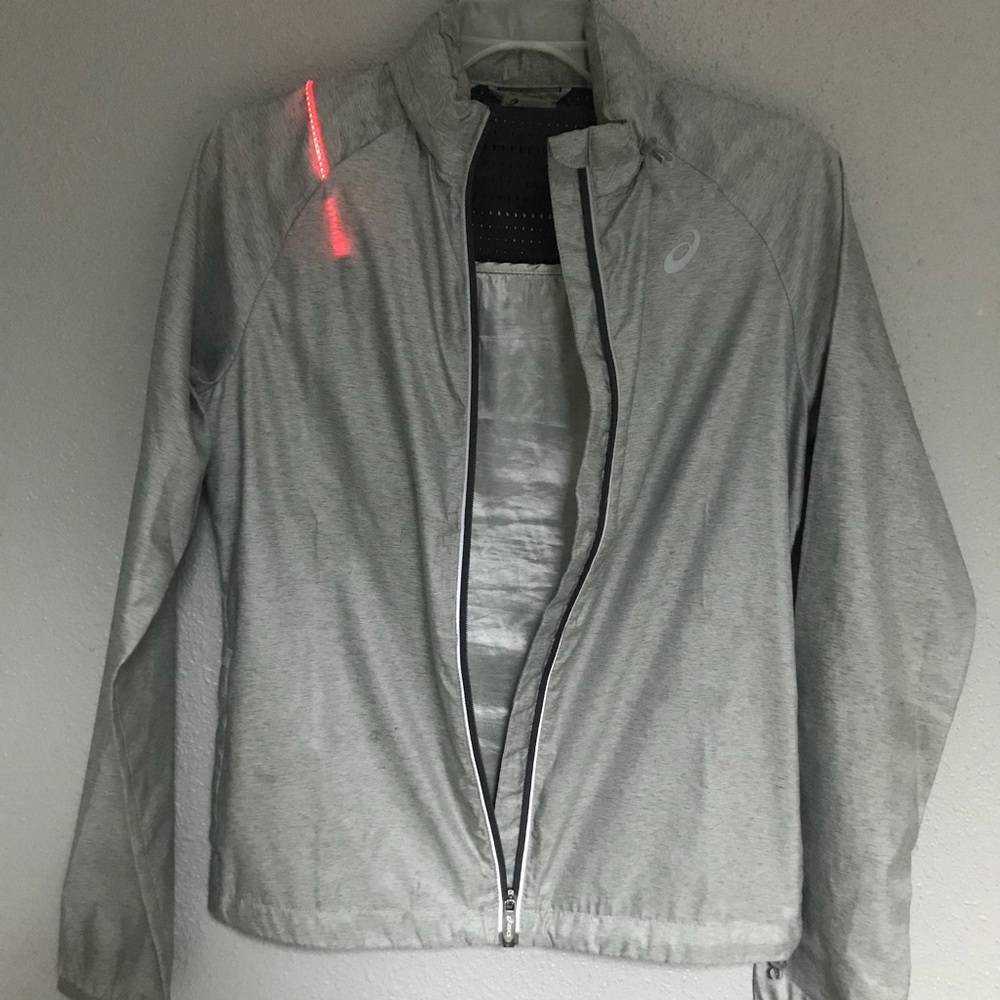 Asics windbreaker with LED strip